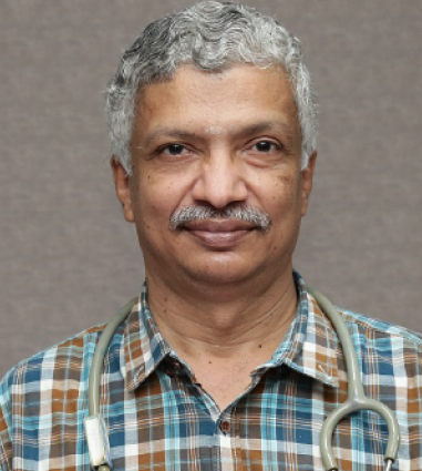 Portrait of Dr. Mahesh N., Senior Consultant in Pediatric Neurology.